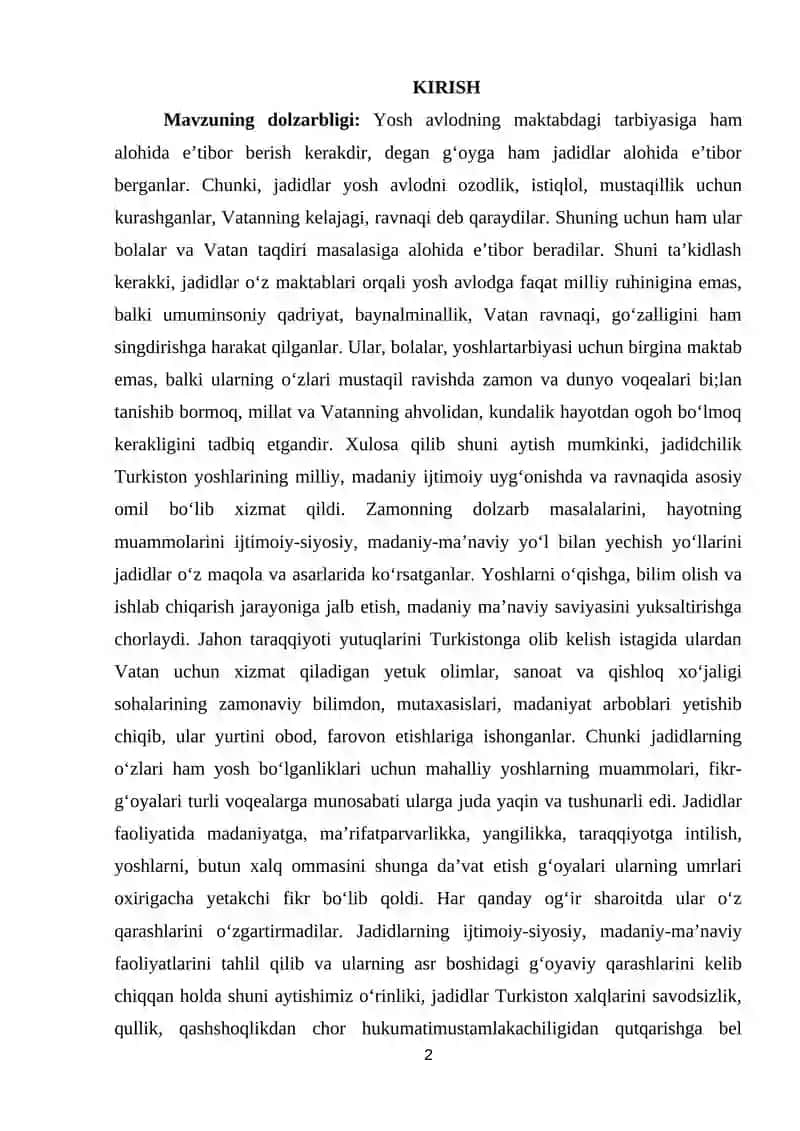 PEDAGOG FAOLIYATIDA JADID MA’RIFATPARVARLARINING MEROSIDAN FOYDALANISH 2