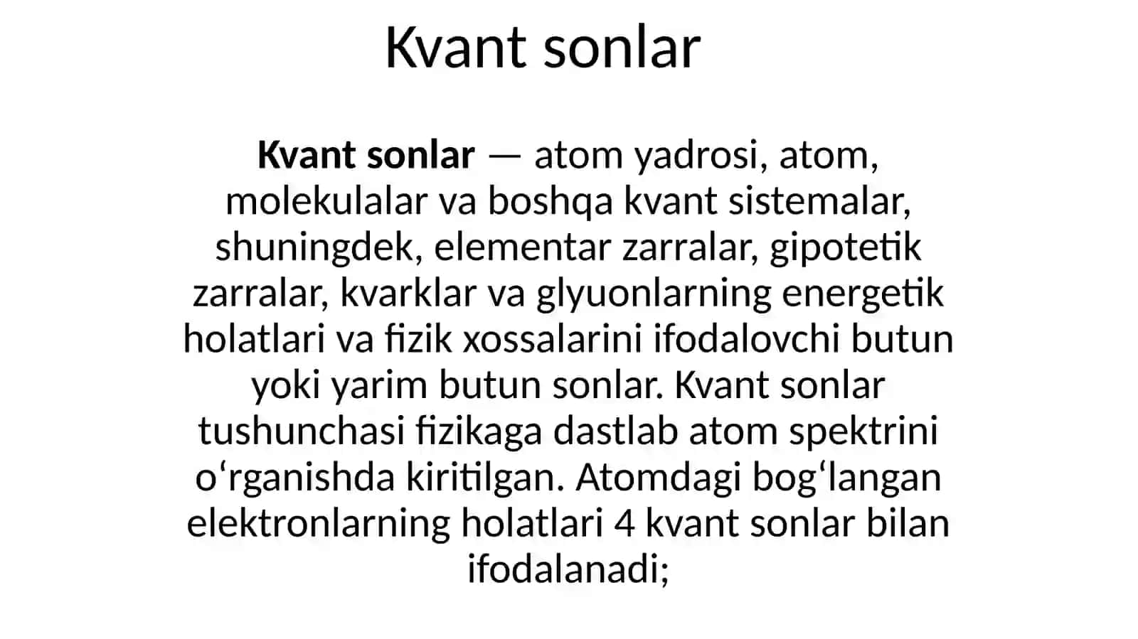 Kvantsonlar 2