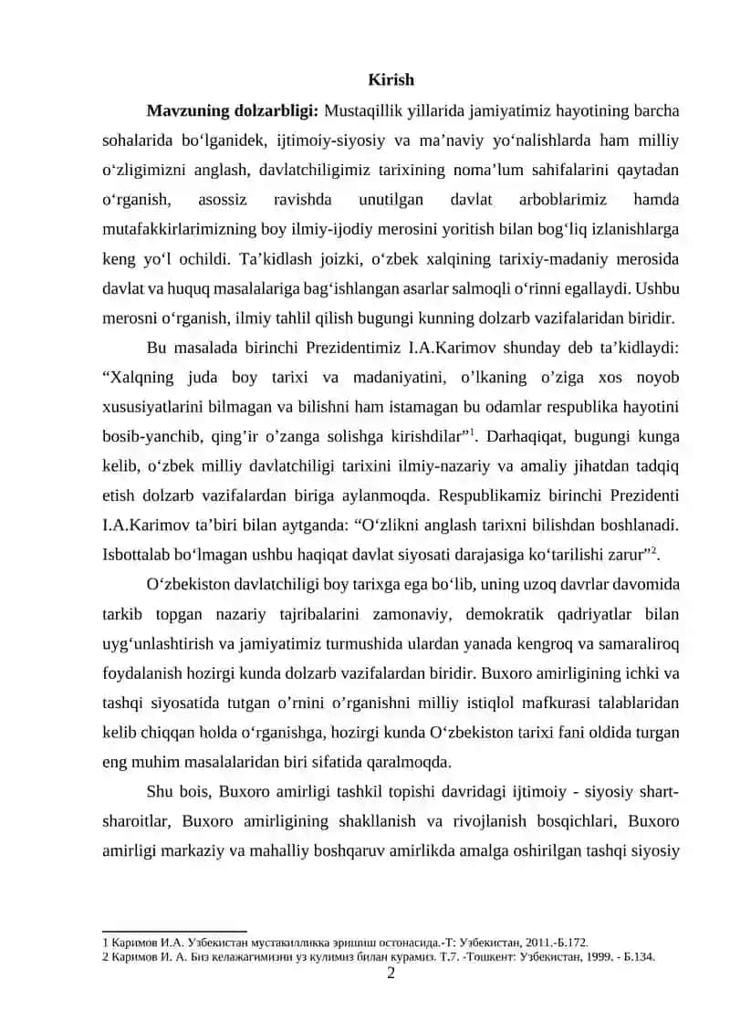Buxoro amirligi tashkil topishi va siyosiy hayot.docx 2