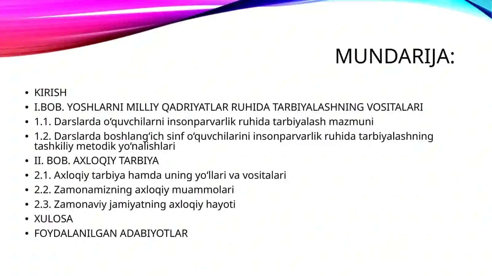 Insonparvarlik 2
