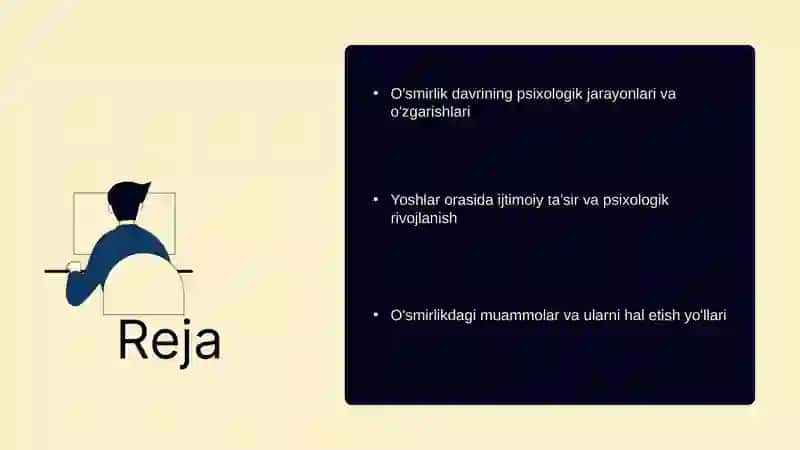 Ilk o'smirinlik va yoshlik davrida pisix rivojlanish xususiyatlari 2