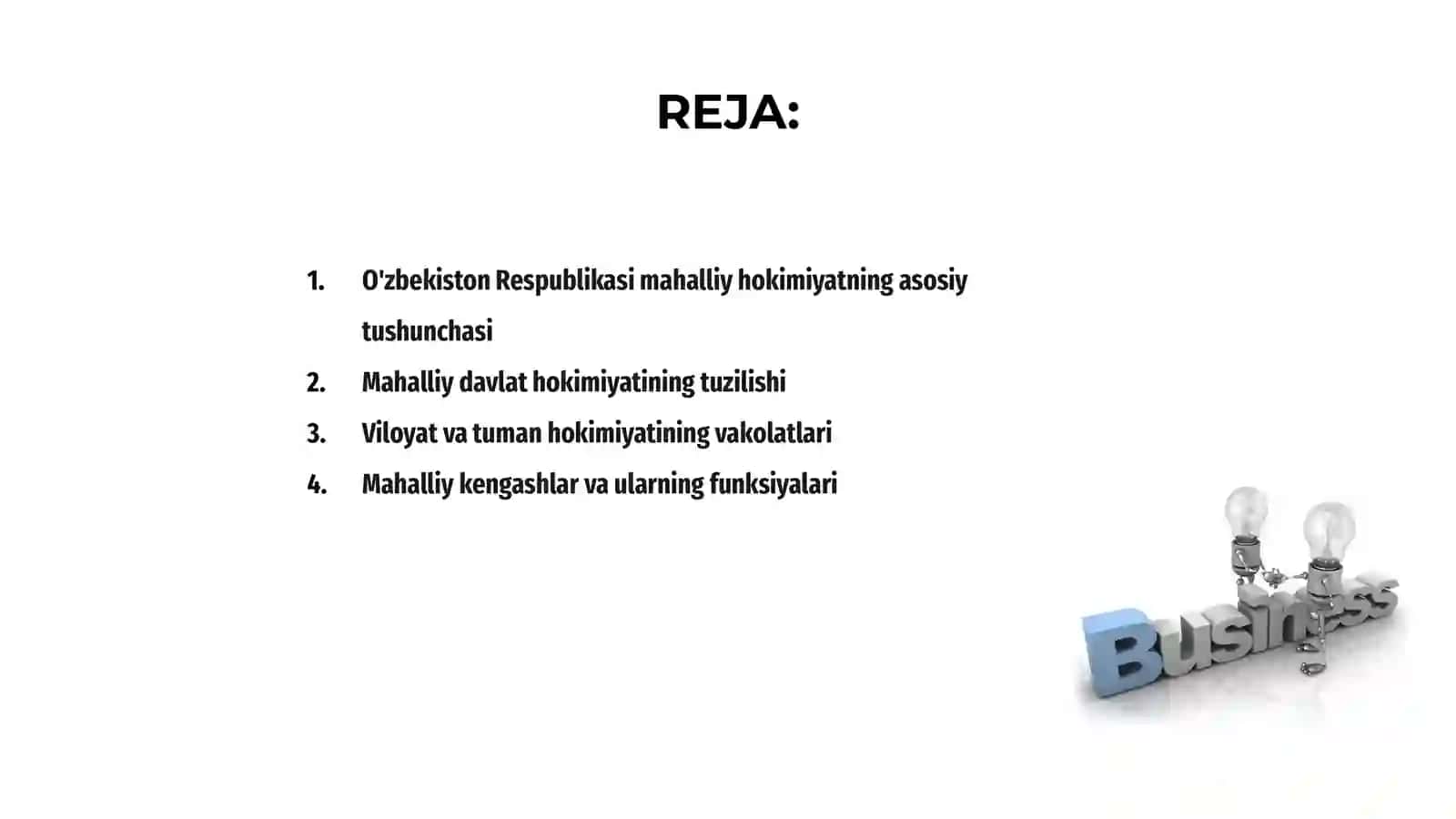O'zbekiston Respublikasi mahalliy davlat hokimiyati organlari va ularning vakolatlari 2