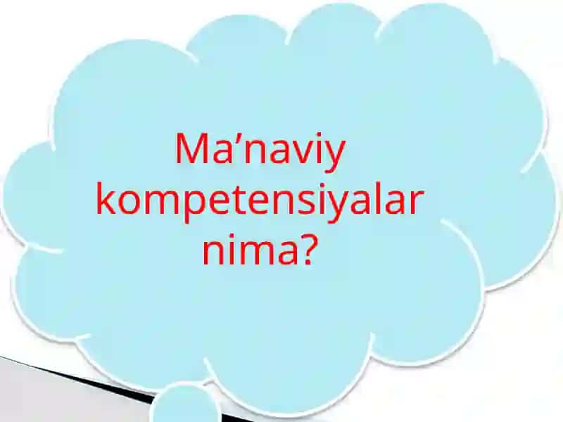 Taʼlim-tarbiya jarayonida oʼquvchilarni maʼnaviy   kompetentsiyalarini shakllantirishda kreativ yondoshuv 2