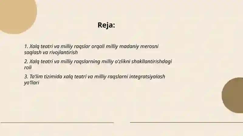 Xalq teatri va milliy raqslar 2