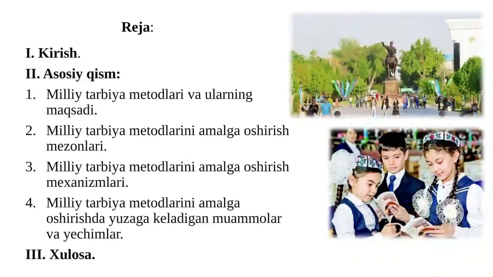 Milliy tarbiya metodlarini amalga oshirish mezonlari hamda mexanizmlari 2