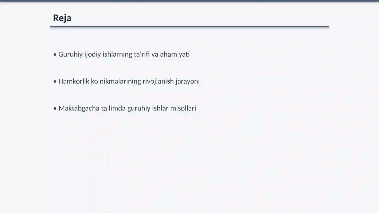 Maktabgacha ta'lim tashkilotlarida guruhiy ijodiy ishlar 2