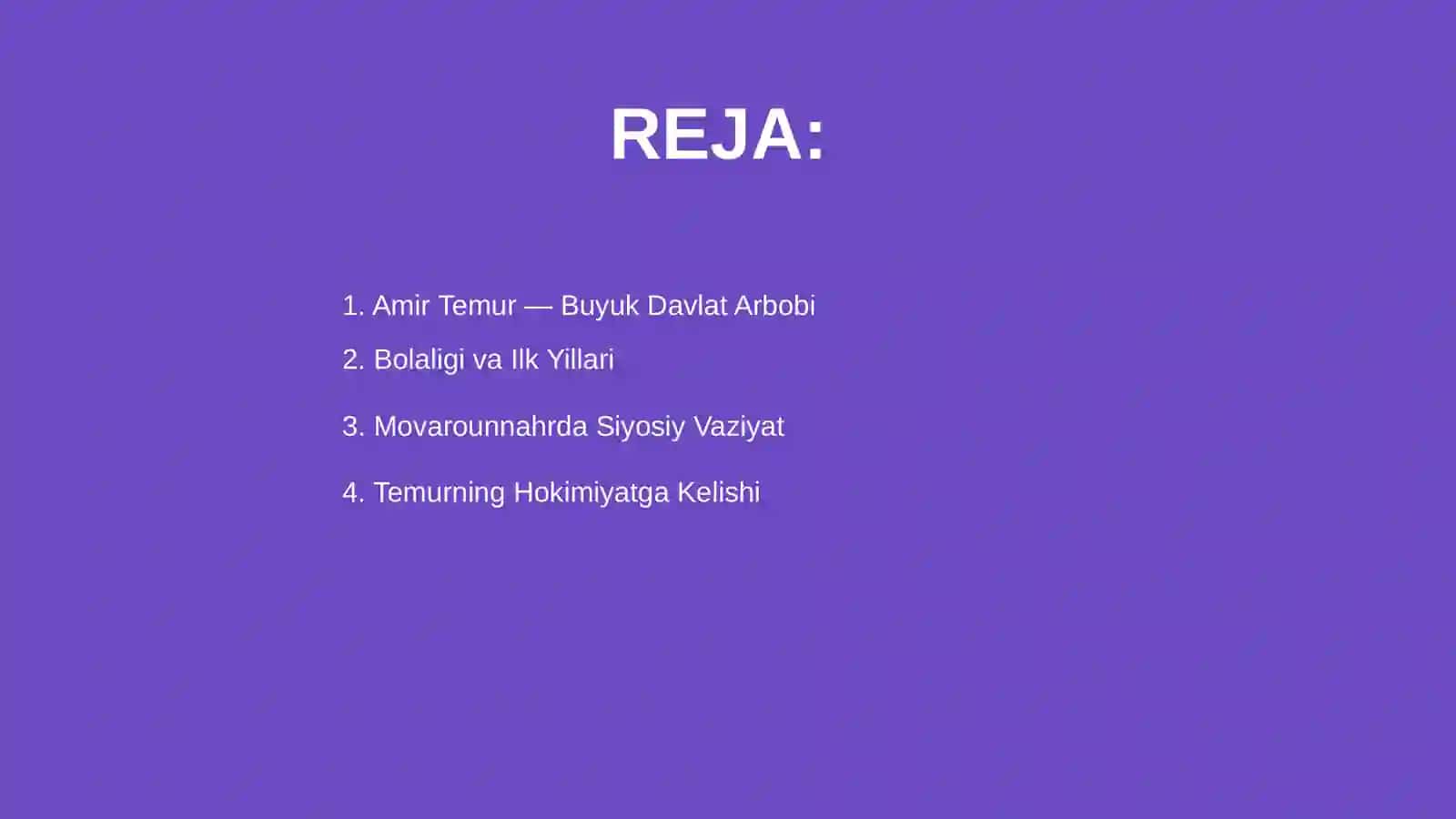 Amir Temur — Buyuk Davlat Arbobi 2