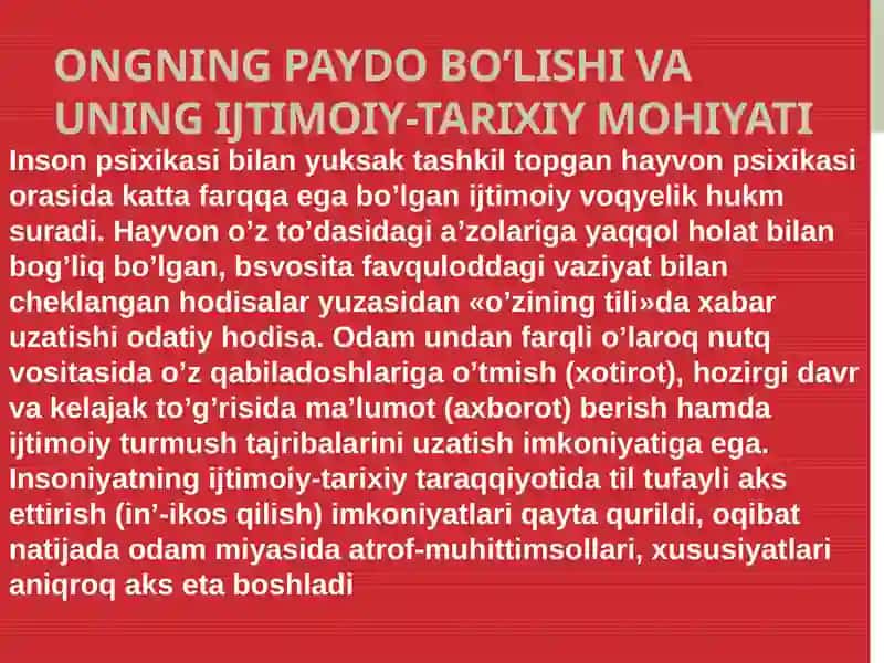 Ongtaraqqiyotivaongsizlik 2