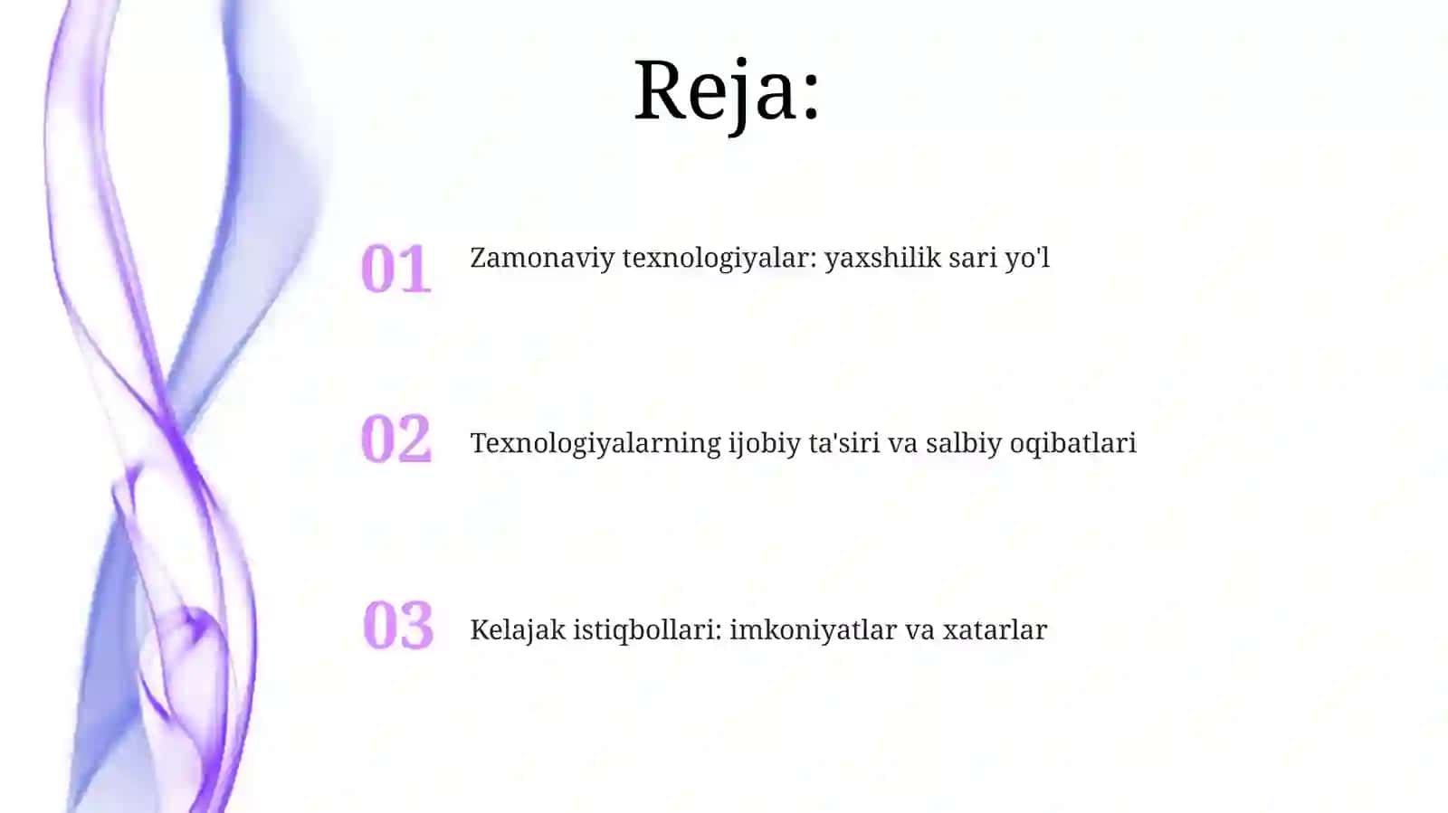 Zamonaviy texnologiyalar: Yaxshilik sari 2