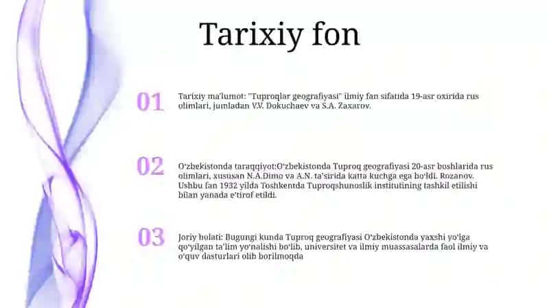 Tuproqlar Geografiyasi 2