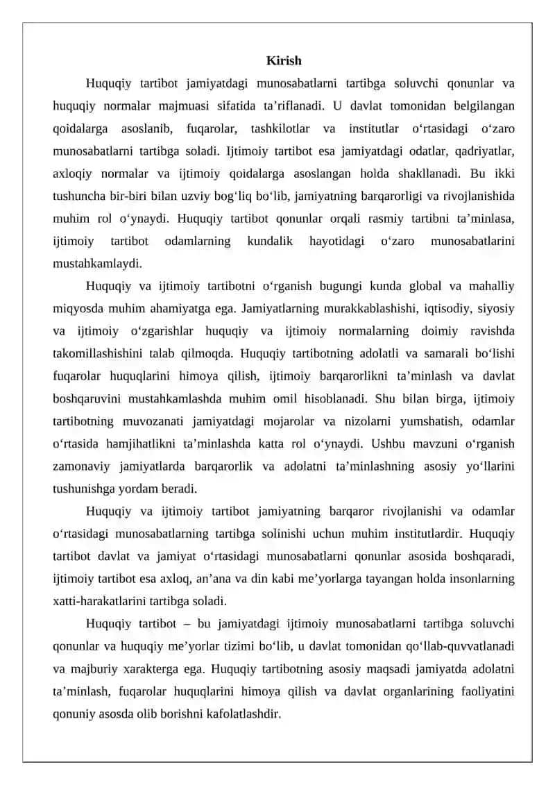 Huquqiy-tartibot va ijtimoiy tartibot 2