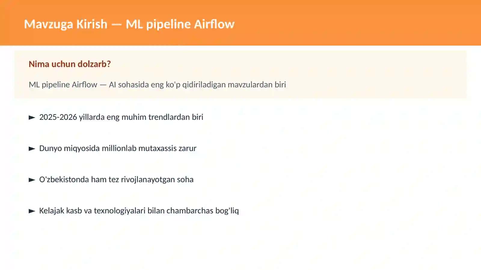 ML pipeline Airflow 2