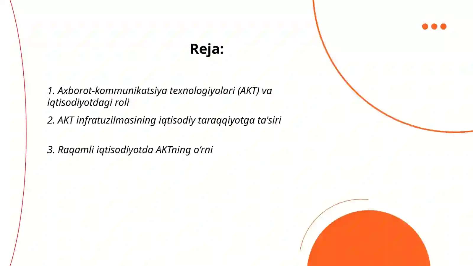 Iqtisodiyotda Axborot-Kommunikatsiya Texnologiyalarining O'rni va Ahamiyati 2
