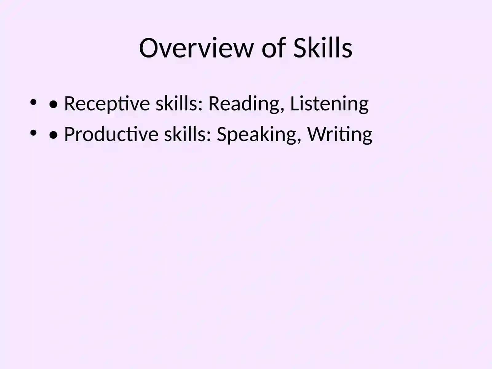 Receptive & Productive Skills 2