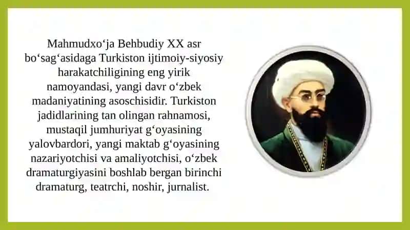 M.Behbudiy, Fitrat, Munavvar qori kabi jadidlarning siyosiy qarashlari 2