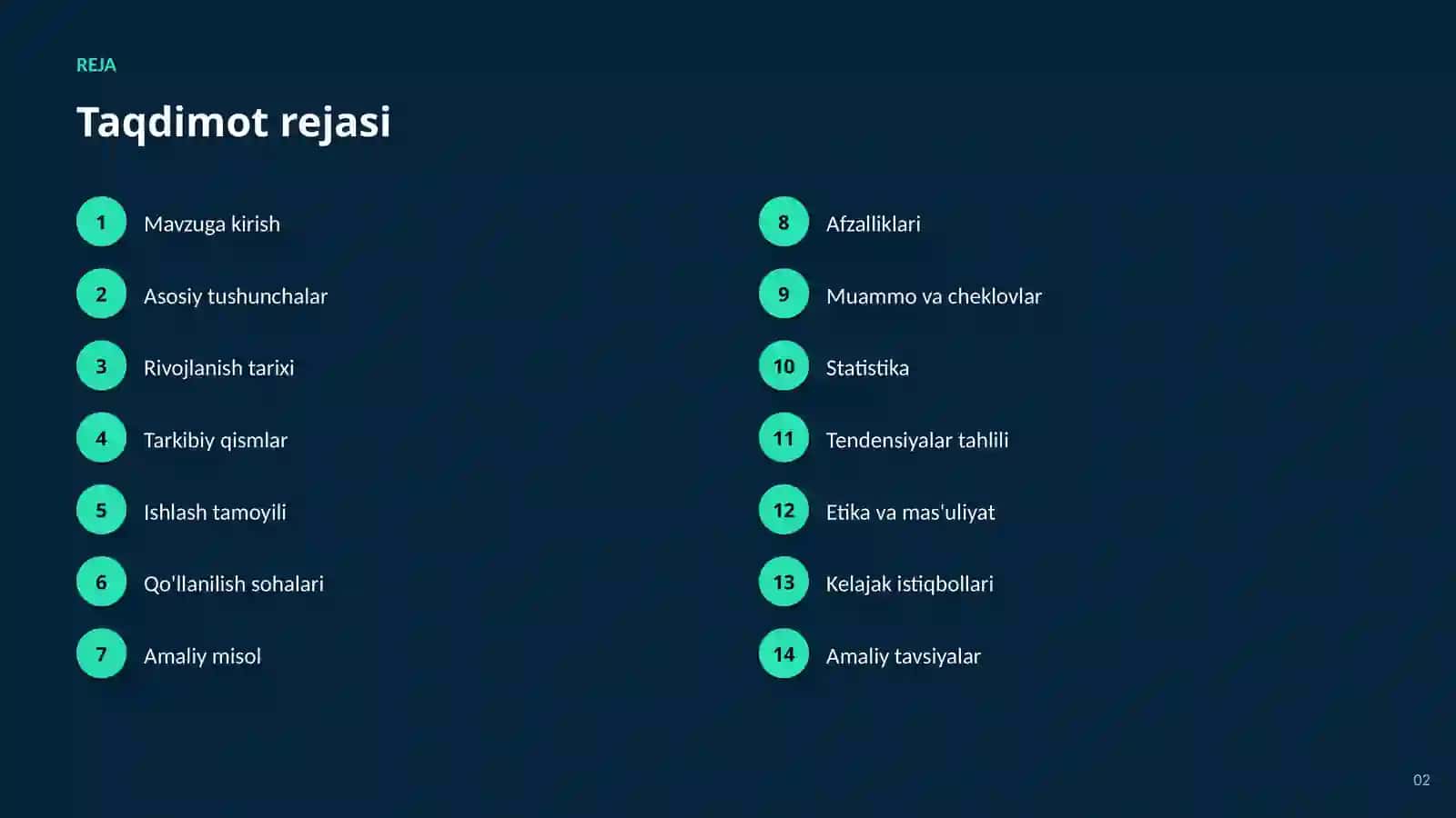 SUN'IY INTELLEKT ASOSLARI 2
