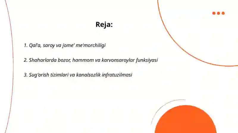 Oʻrta Osiyoning ilk oʻrta asrlar moddiy madaniyati 2