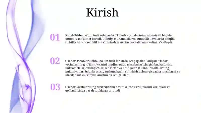 Kuch Òlchash Vositalari 2