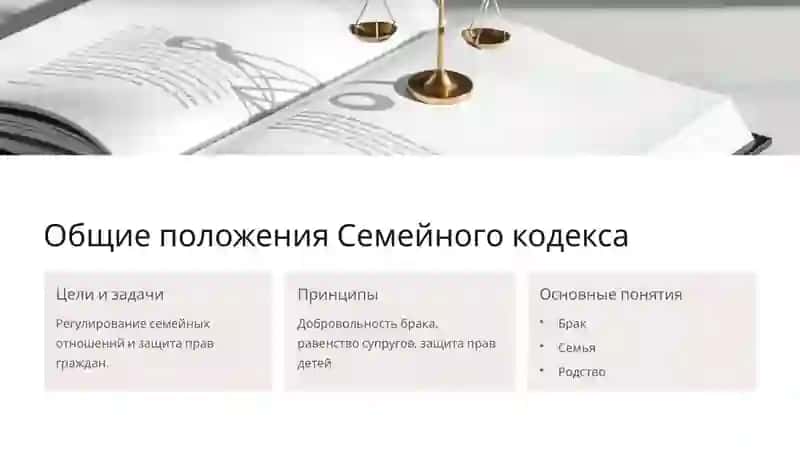 Семейныйкодекс: Обзор 2