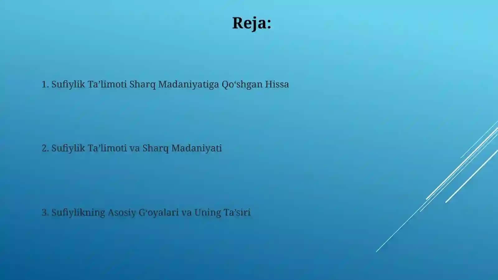 Tasavvuf taʼlimotining Sharq madaniyatiga ta’siri 2