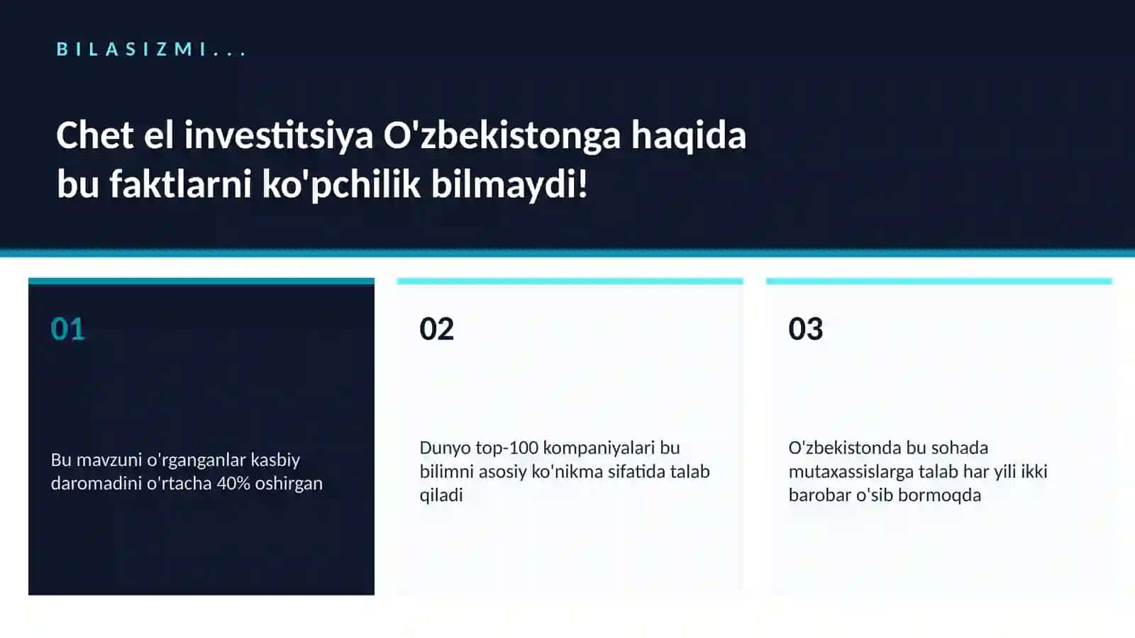 MOLIYA VA INVESTITSIYA 2026 2
