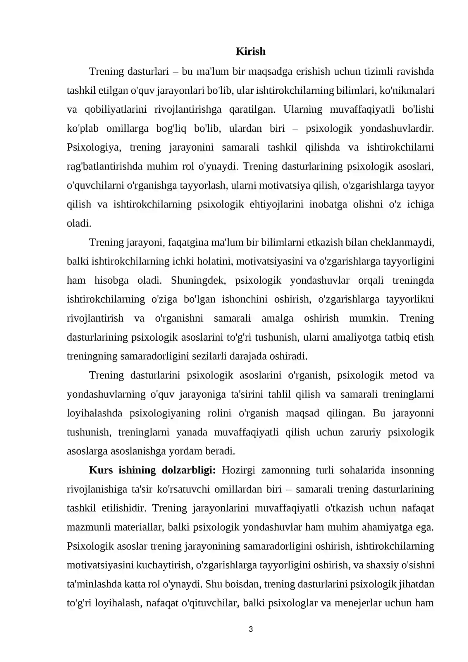 TRENING DASTURLARINI LOYIHALASHNING PSIXOLOGIK ASOSLARI 2