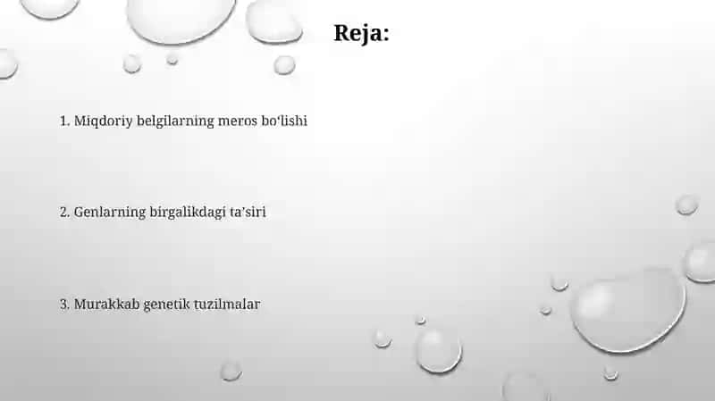 Genlar ta'siri 2