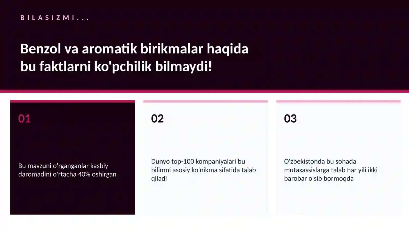 Benzol va aromatik birikmalar 2