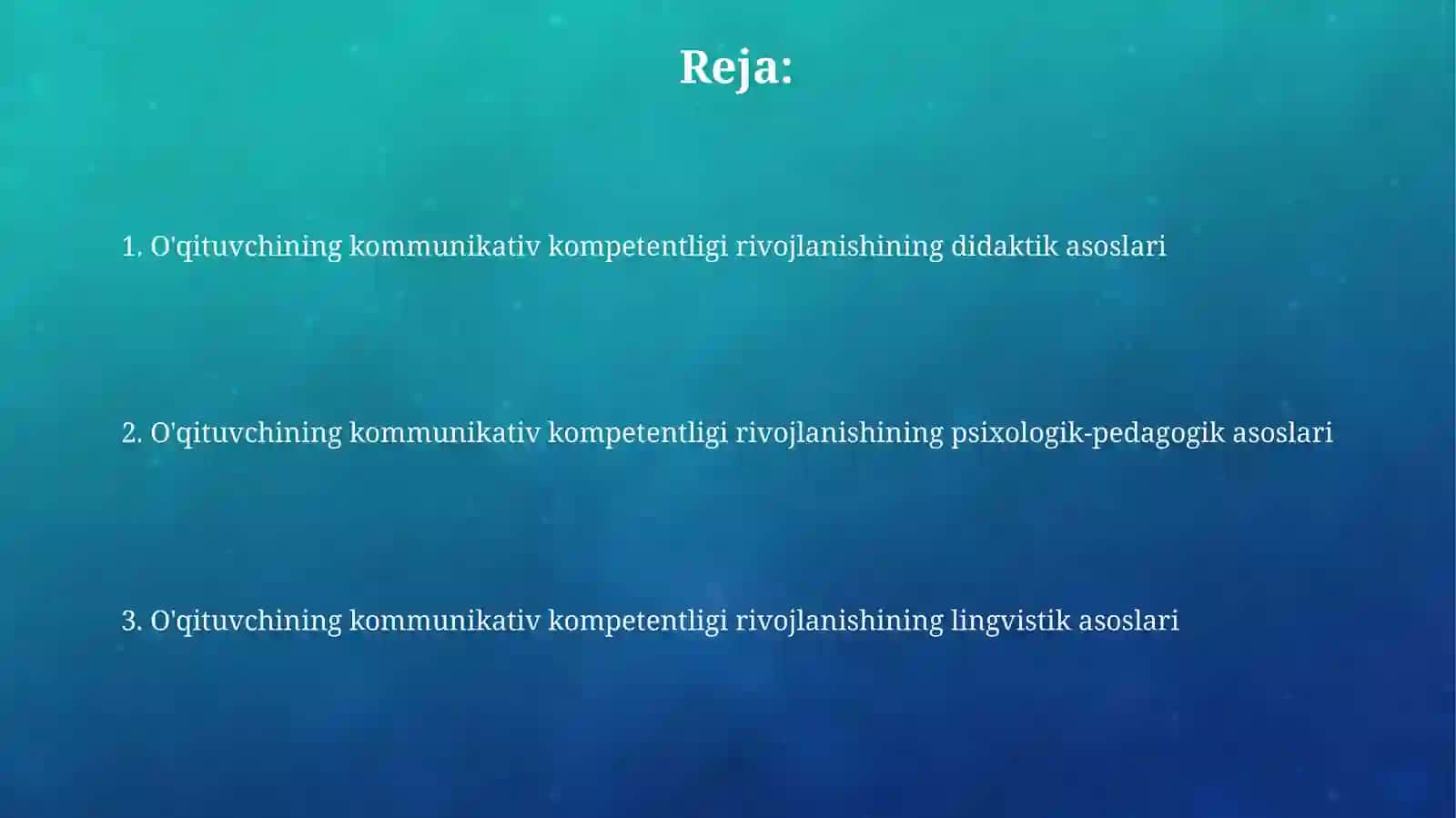 O‘qituvchining kommunikativ qobiliyatini rivojlantirishga qo‘yiladigan talablar 2