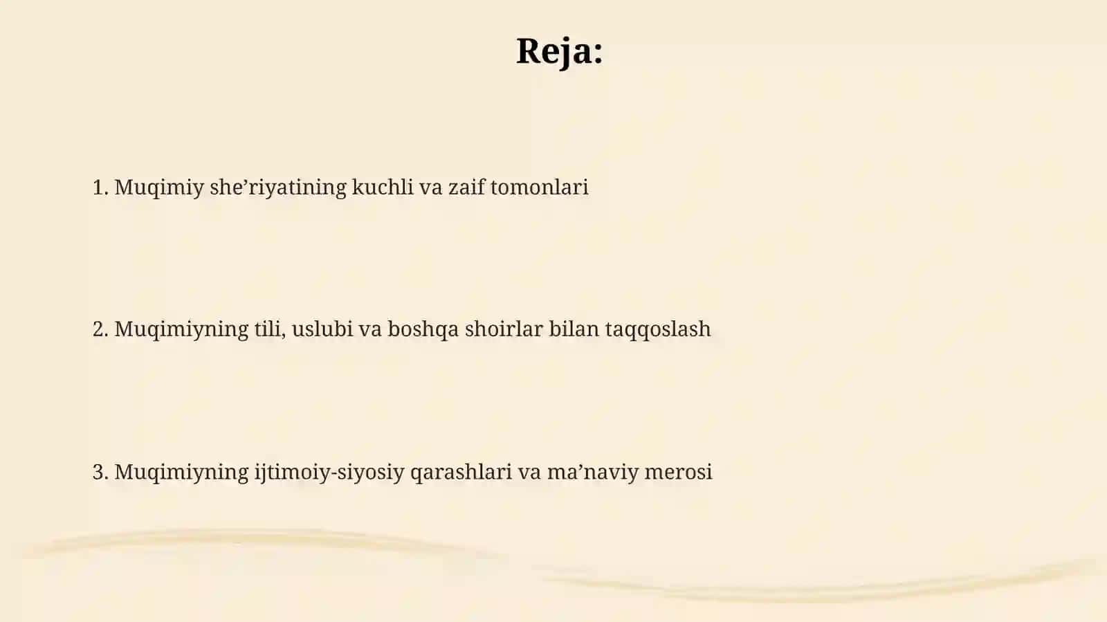 Muhammad  Aminxoʻja Muqimiyning kuchli hamdazaif tomonlari 2