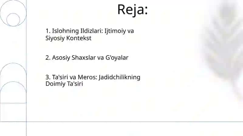 Jadidchilik harakatining vujudga kelishi 2