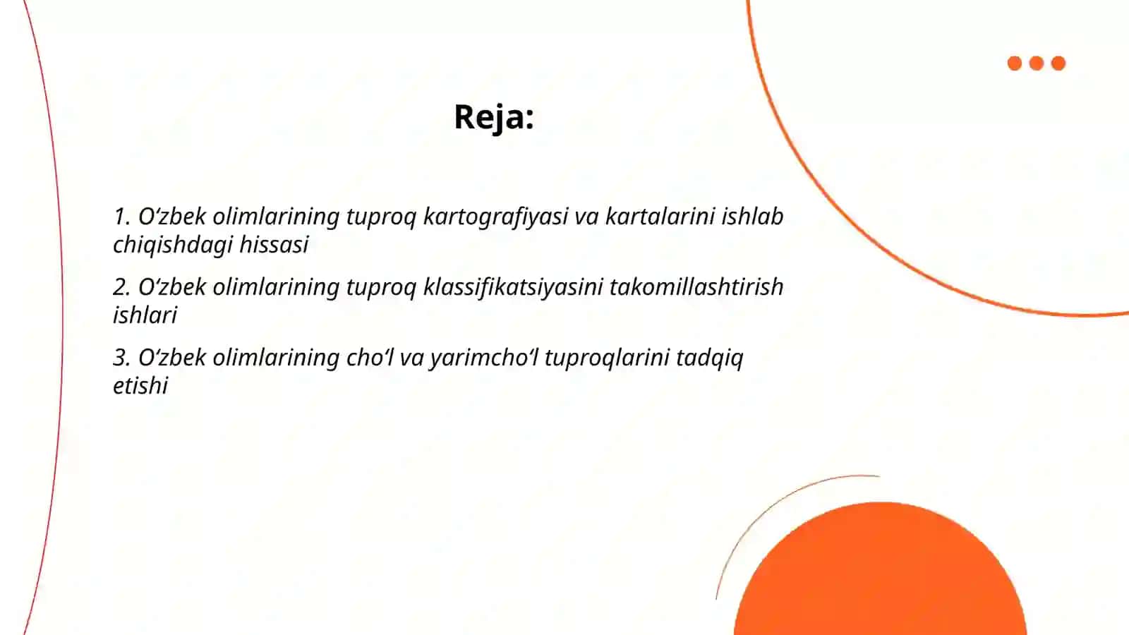 Tuproqlar georafiyasining rivojlanishiga hissa qoʻshgan Oʻzbek olimlari 2