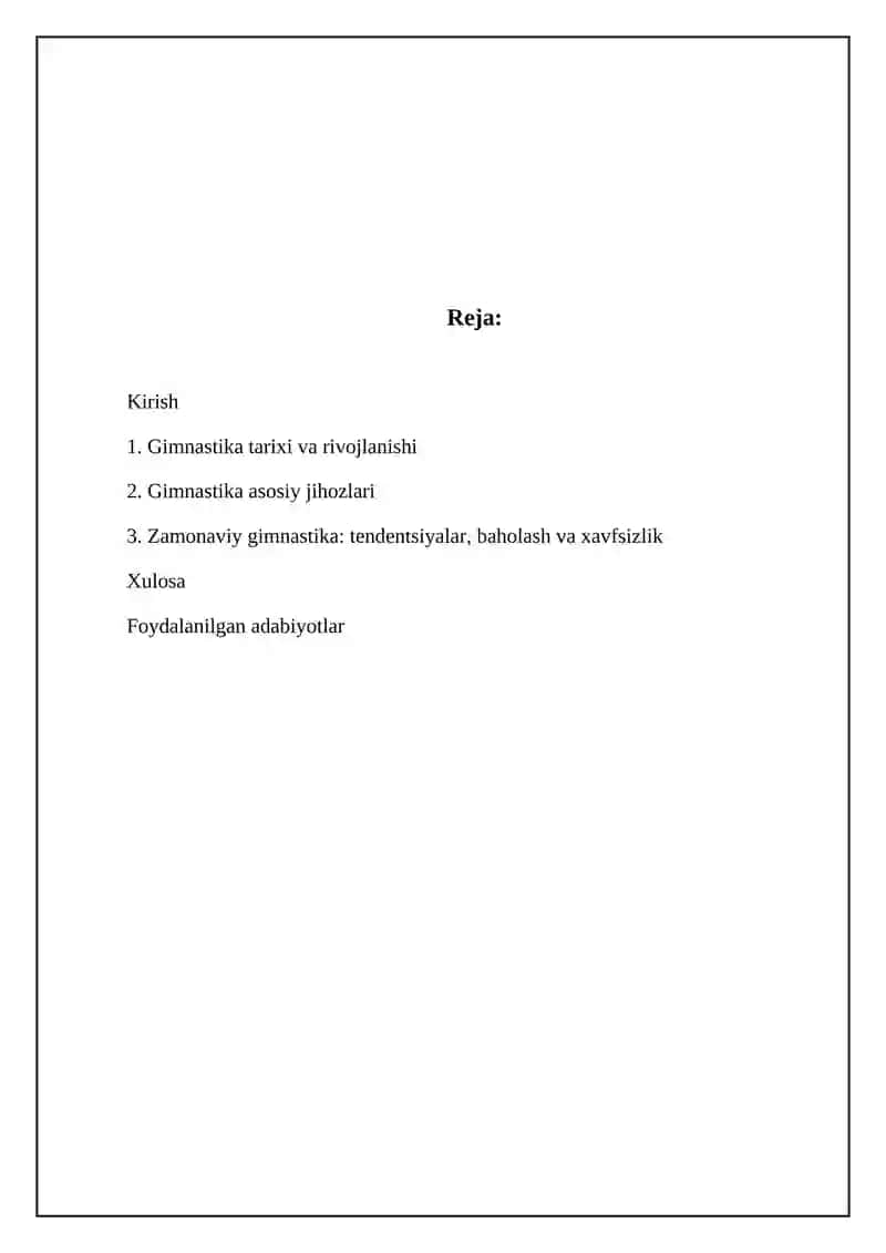 Gimnastika tarixi va rivojlanishi 2