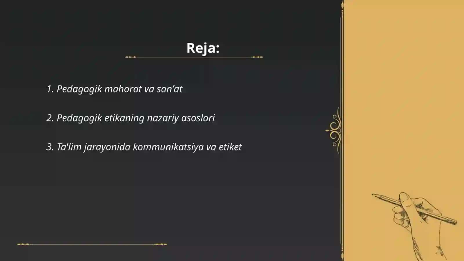 Pedagogik mahorat va sanʼat 2