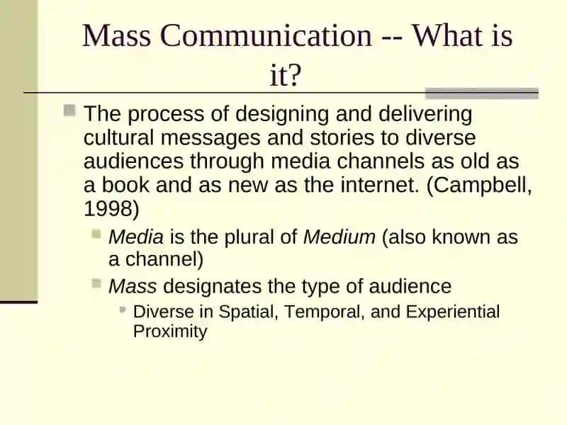 Mass Communication 2