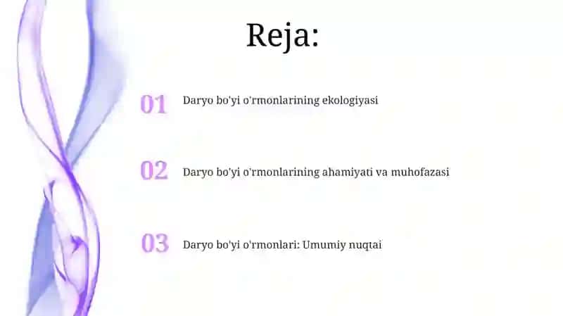Daryo bo'yi o'rmonlari: Umumiy nuqtai 2