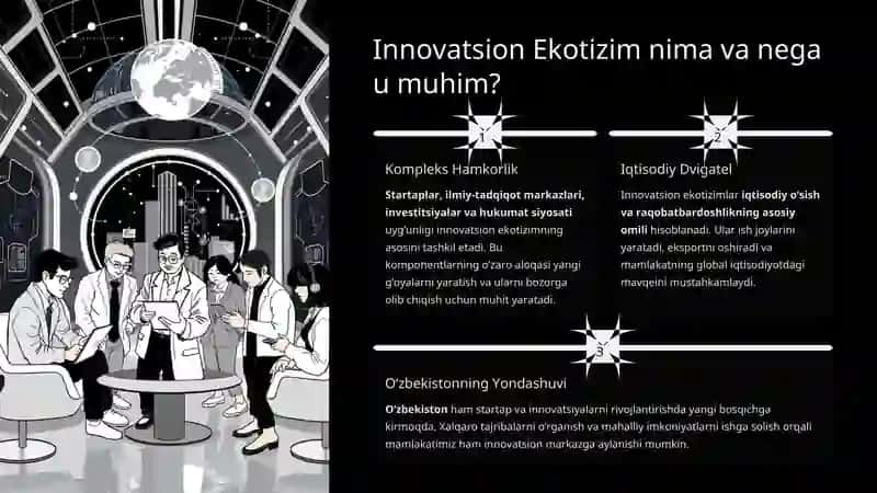 Dunyo innovatsion ekotizimlari AQSh, Yevropa, Janubiy Koreya va Xitoy tajribasi ppt 2