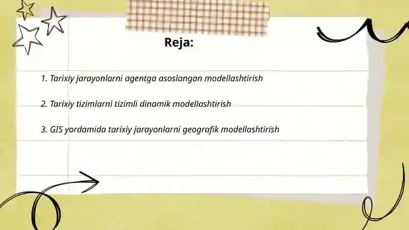 Tarixiy jarayonlarni modellashtirish 2