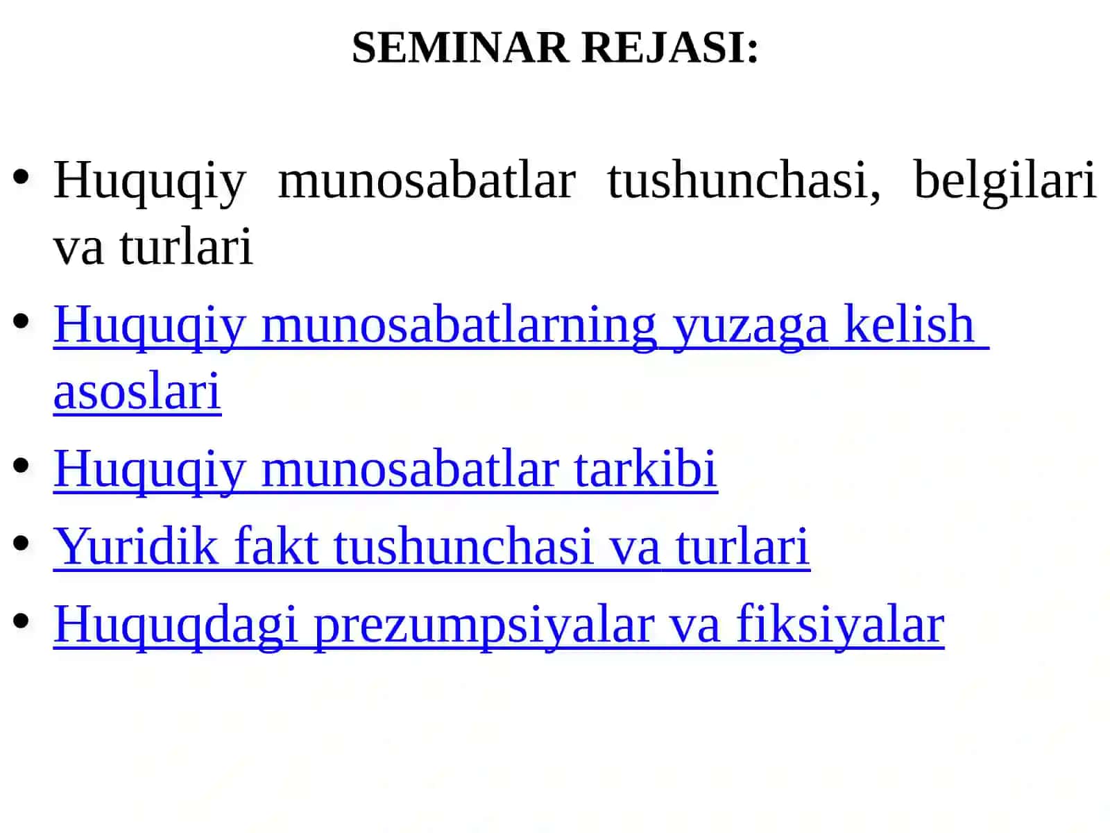Huquqiymunosabatlar 2