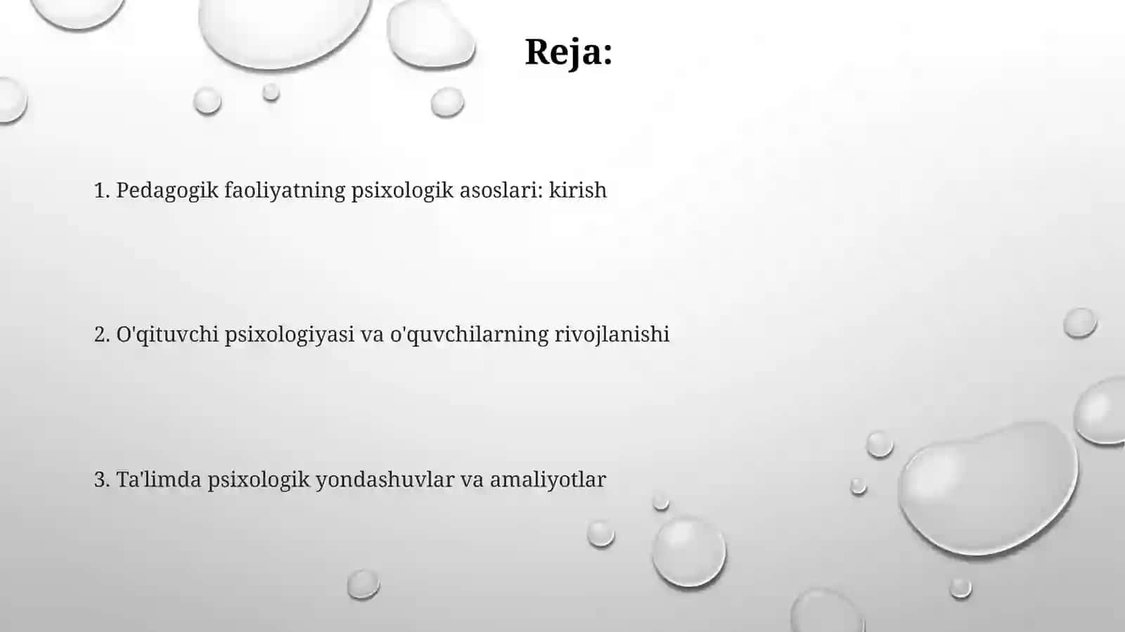 Pedagogik faoliyatning psixologik asoslari 2