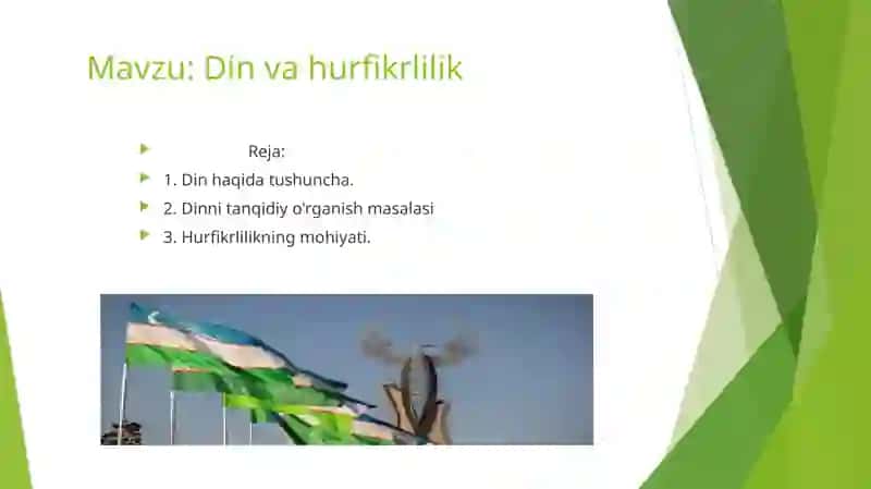 Din va hurfikrlilik 2