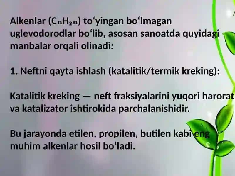 Alkenlar 2