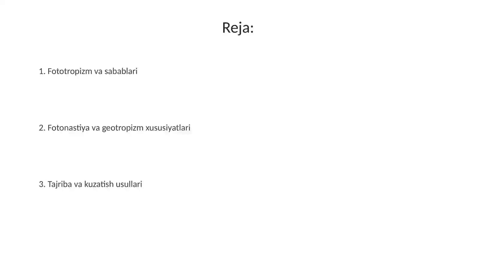 Oʻsimliklardafototropizm,fotonastiya,geotropizmhodisalarinikuzatish 2