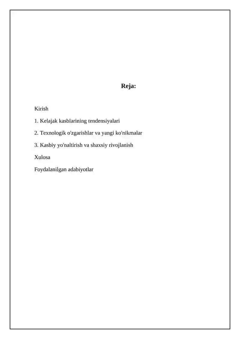 Kelajak kasblari 2
