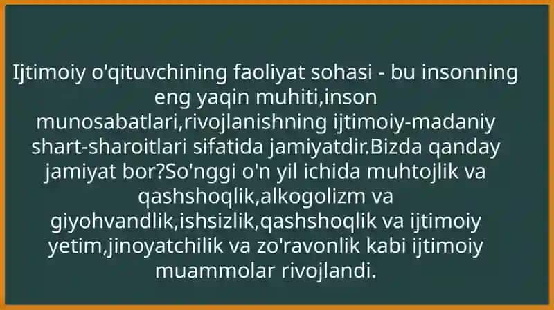 Ijtimoiy-madaniyo'zgarishlar sharoiti dapedagogik professionalizm va pedagogik talim 2