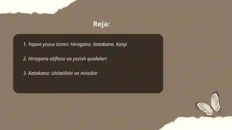Yapon tili 2