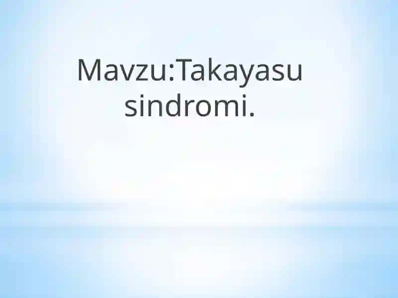 Takayasusindromi 2