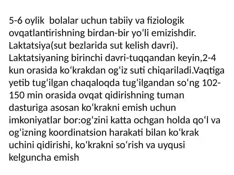 Bolalarda ovqatlanish holatini baholash 2