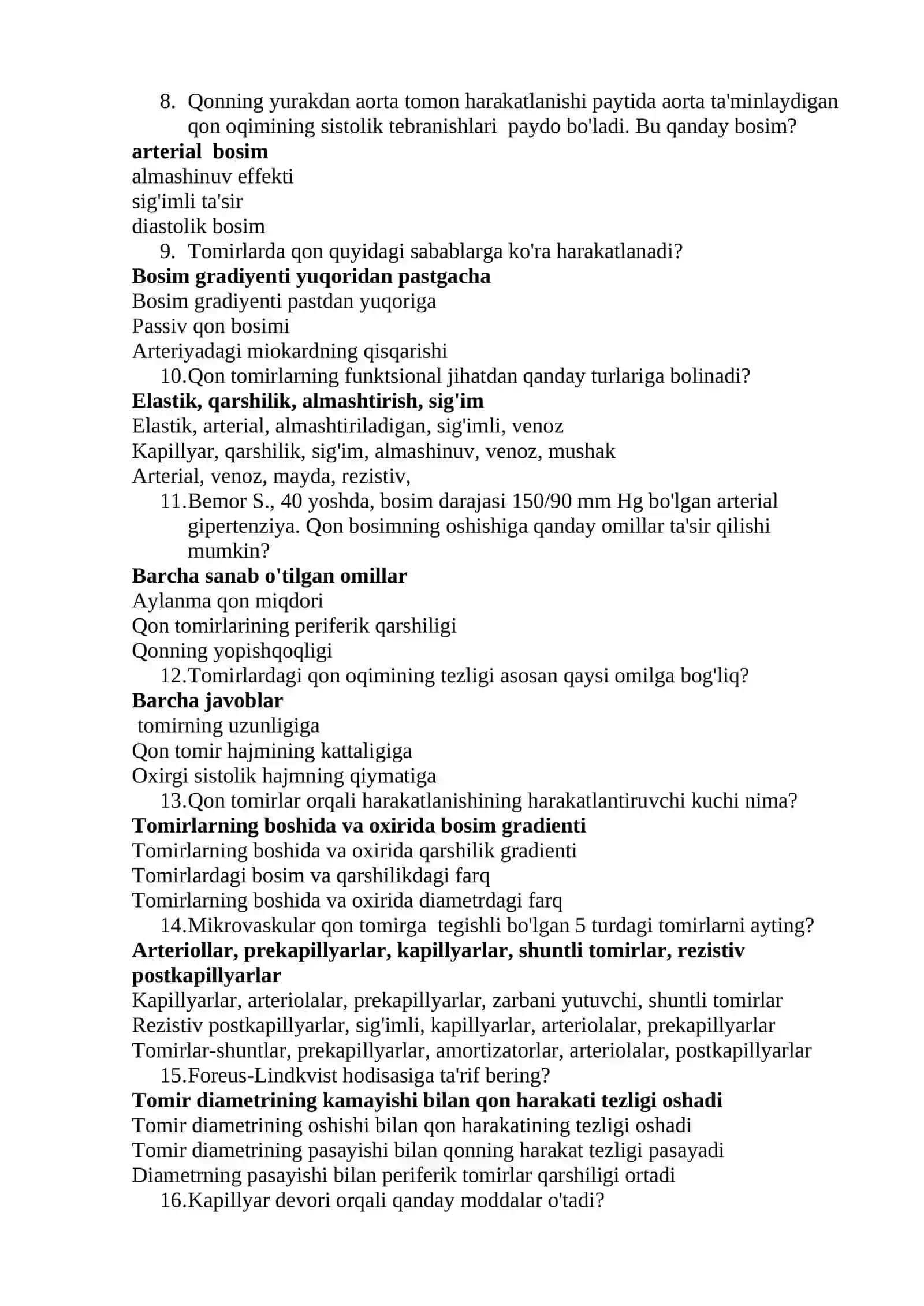 Vena pulsini aniqlash uchun usullar 2