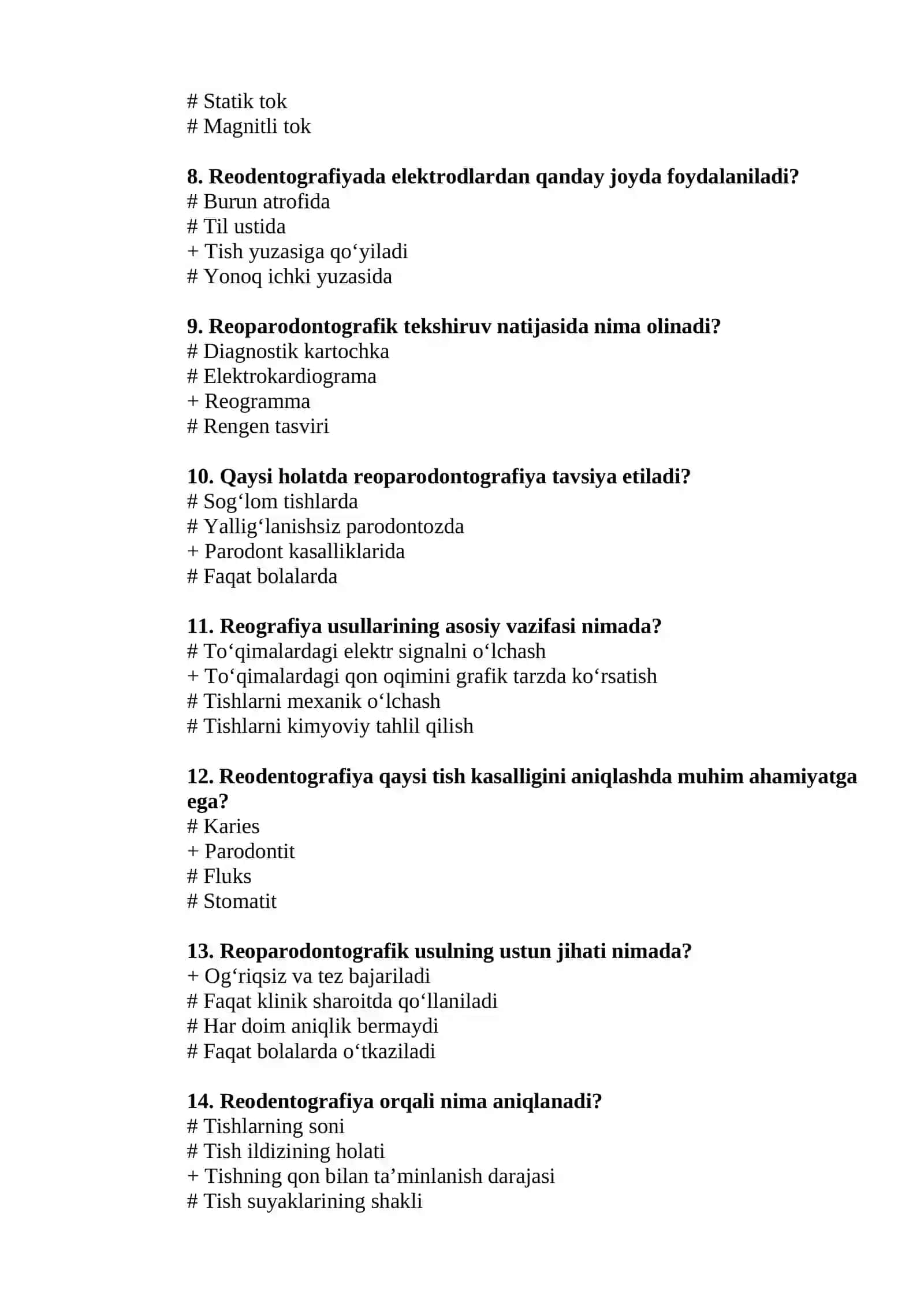 Reografiya usullari (reodentografiya, reoparodontografiya) va ularning stomatologiyada qo'llanilishi 2
